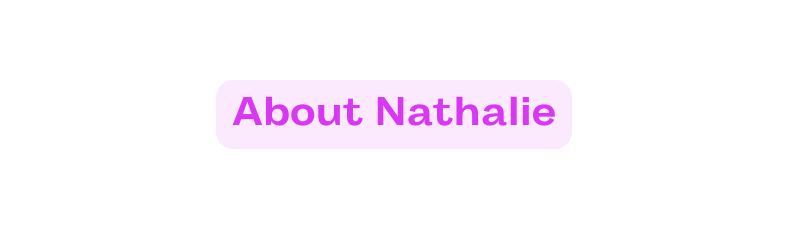 About Nathalie